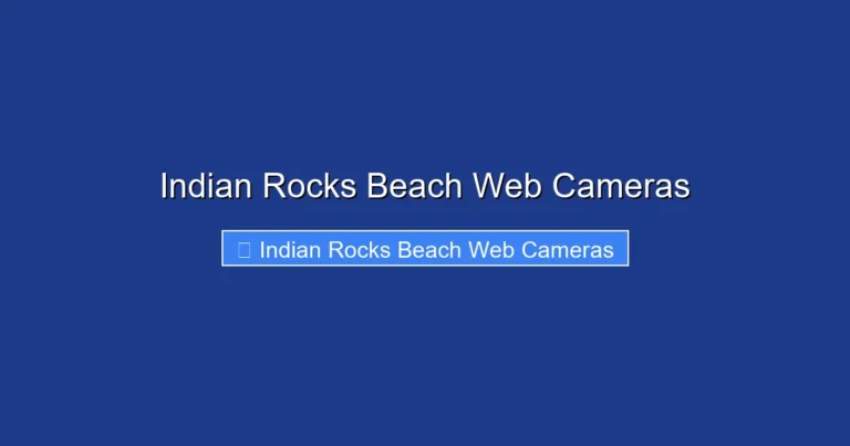 Indian Rocks Beach Web Cameras