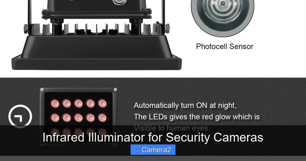 Infrared Illuminator for Security Cameras