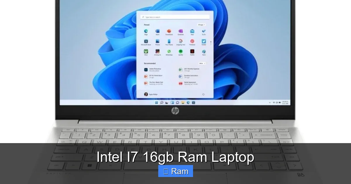 Intel I7 16gb Ram Laptop