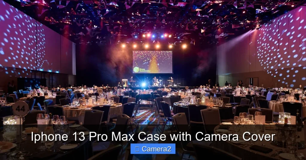 Iphone 13 Pro Max Case with Camera Cover
