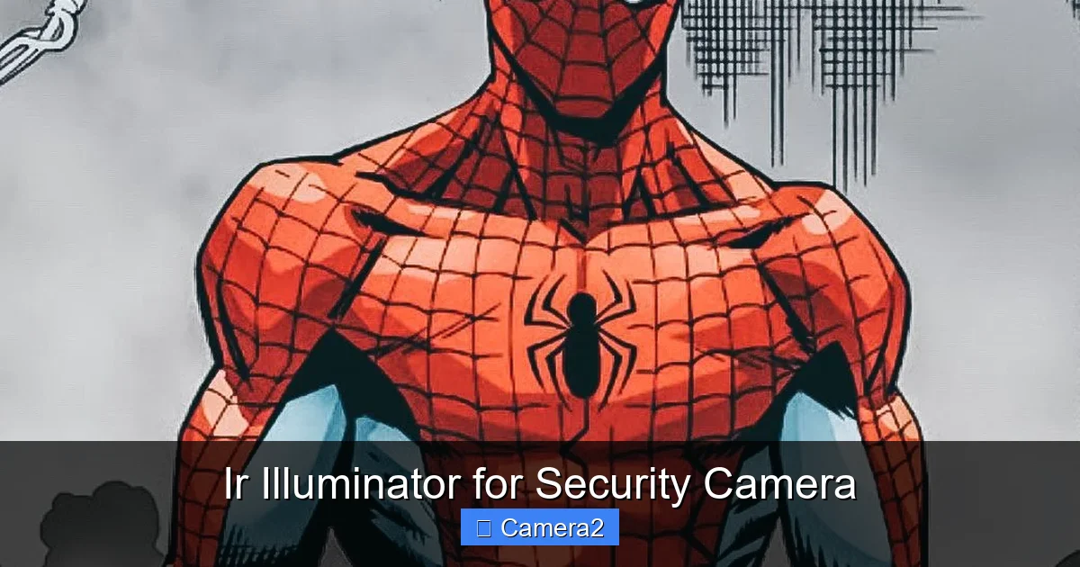 Ir Illuminator for Security Camera
