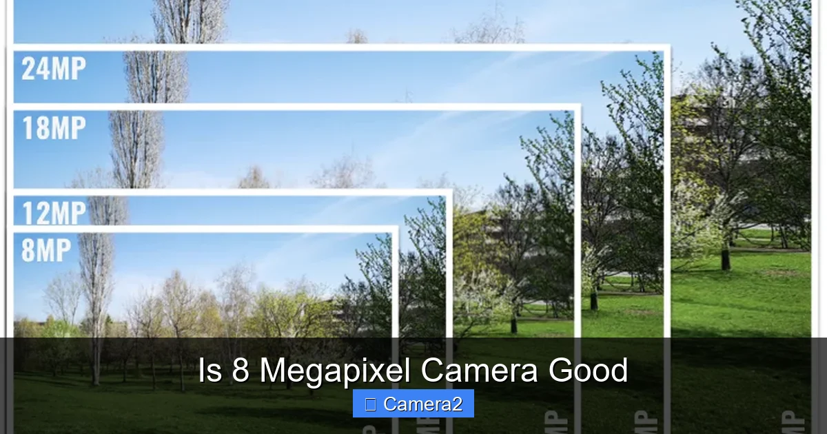 Is 8 Megapixel Camera Good