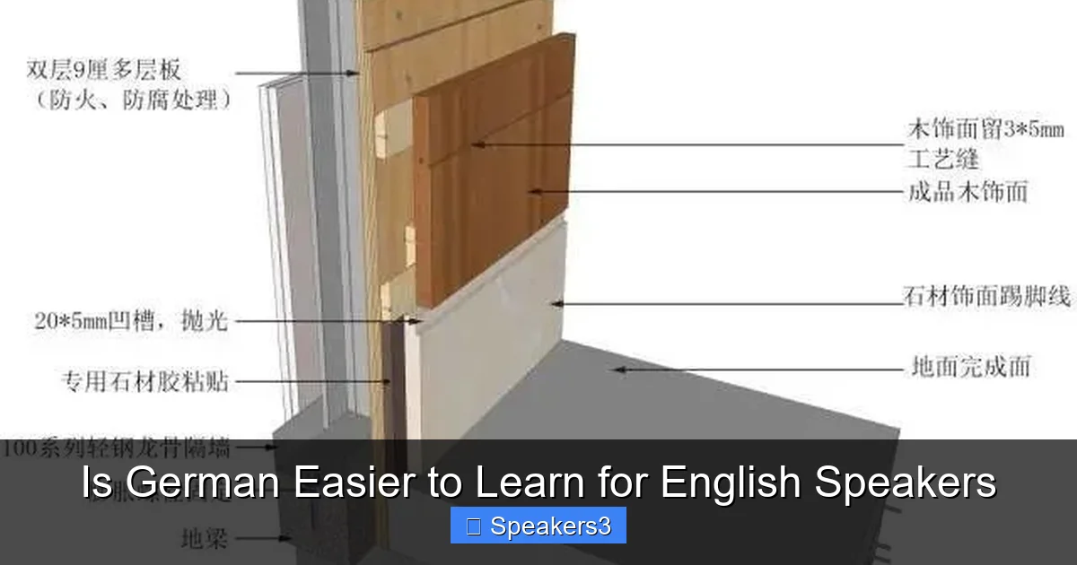 Is German Easier to Learn for English Speakers