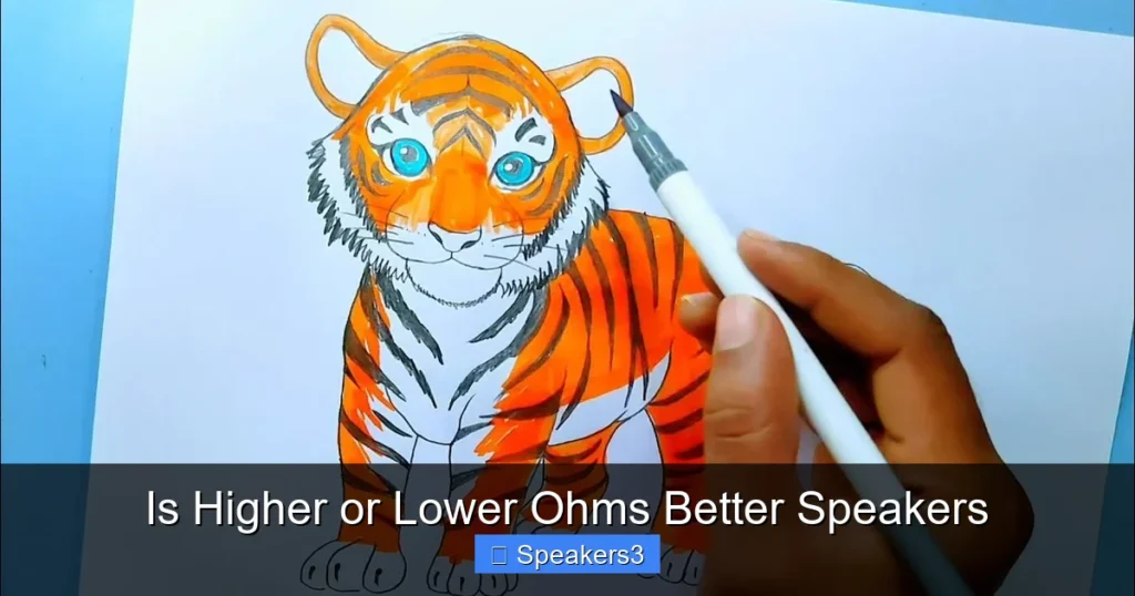 Is Higher or Lower Ohms Better Speakers