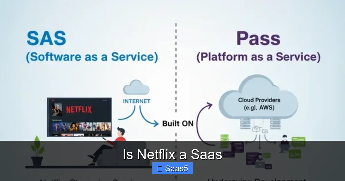 Is Netflix a Saas