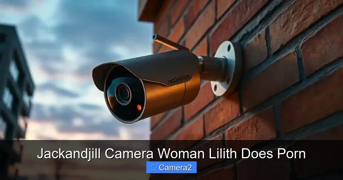 Jackandjill Camera Woman Lilith Does Porn