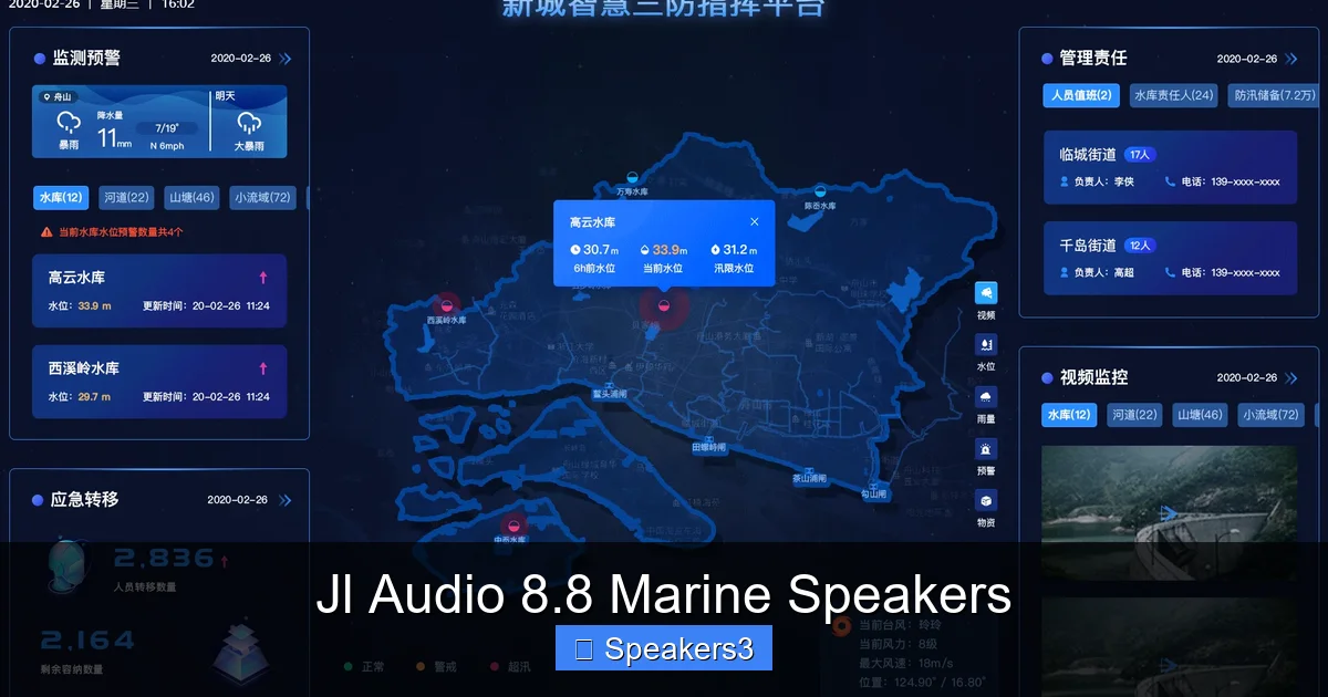 Jl Audio 8.8 Marine Speakers