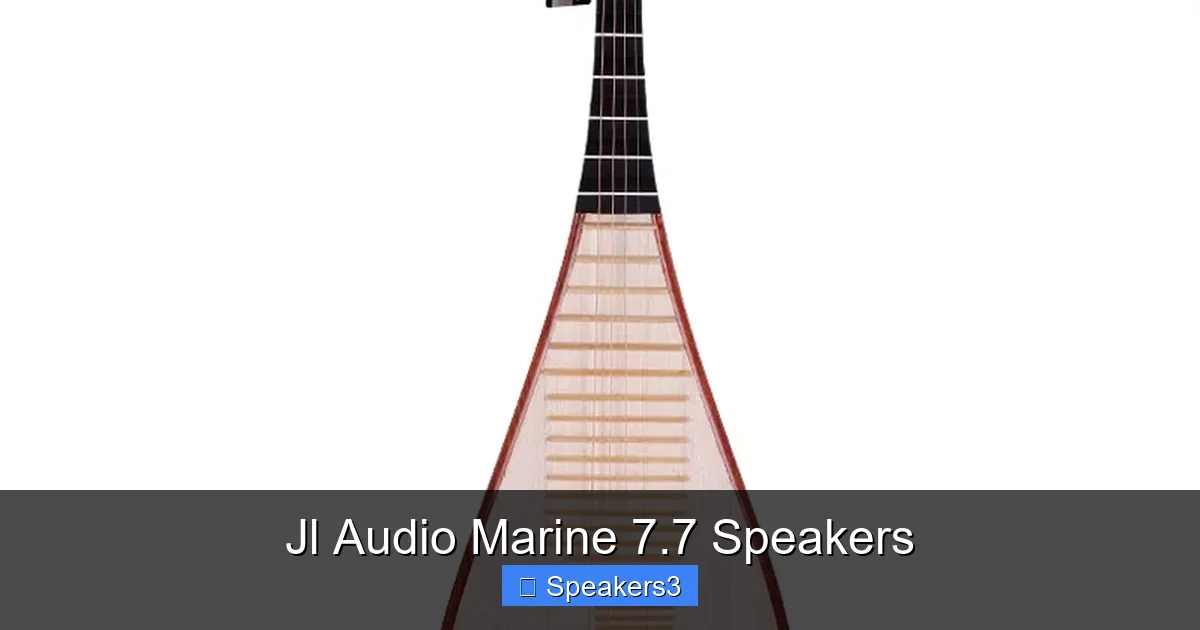 Jl Audio Marine 7.7 Speakers