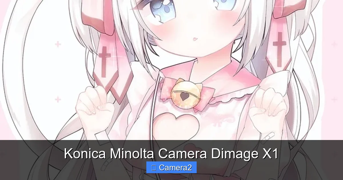 Konica Minolta Camera Dimage X1