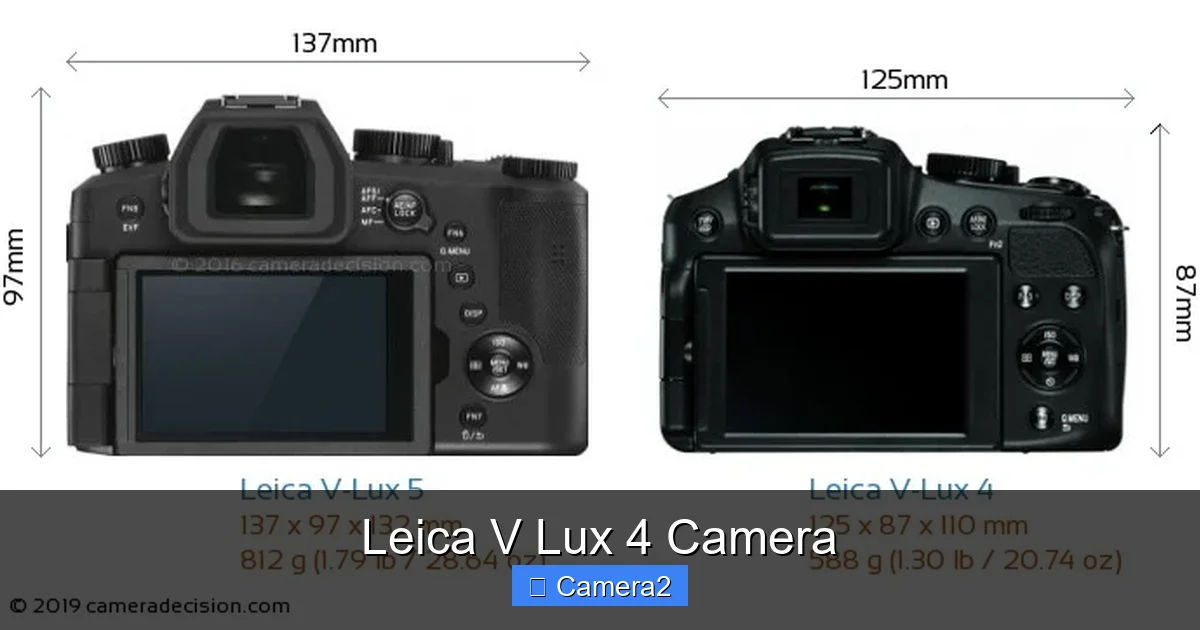 Leica V Lux 4 Camera
