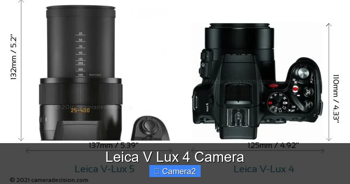 Leica V Lux 4 Camera