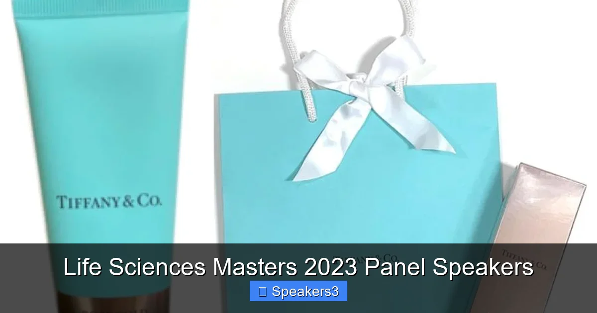 Life Sciences Masters 2023 Panel Speakers