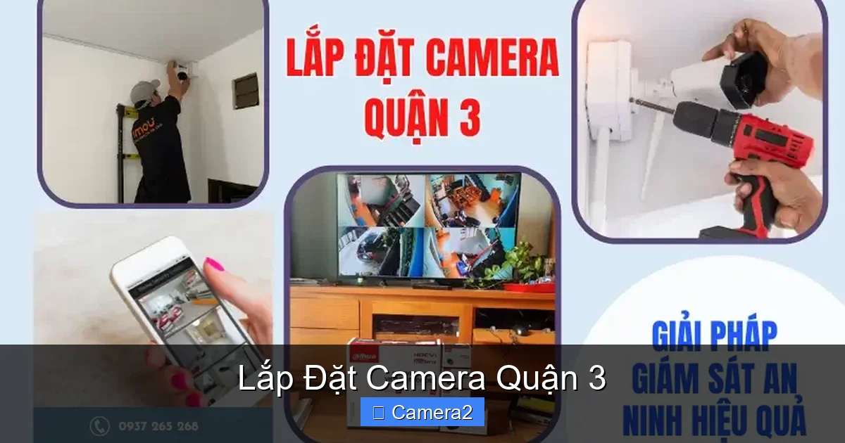 Lắp Đặt Camera Quận 3