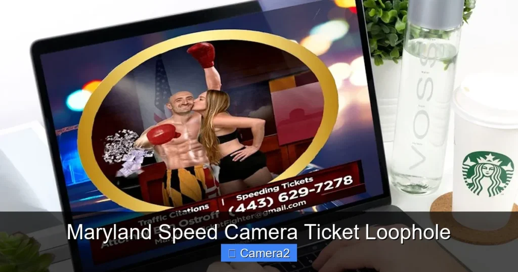 Maryland Speed Camera Ticket Loophole