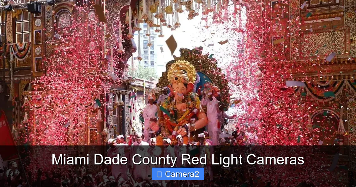 Miami Dade County Red Light Cameras