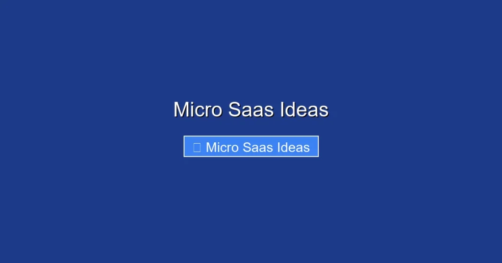 Micro Saas Ideas