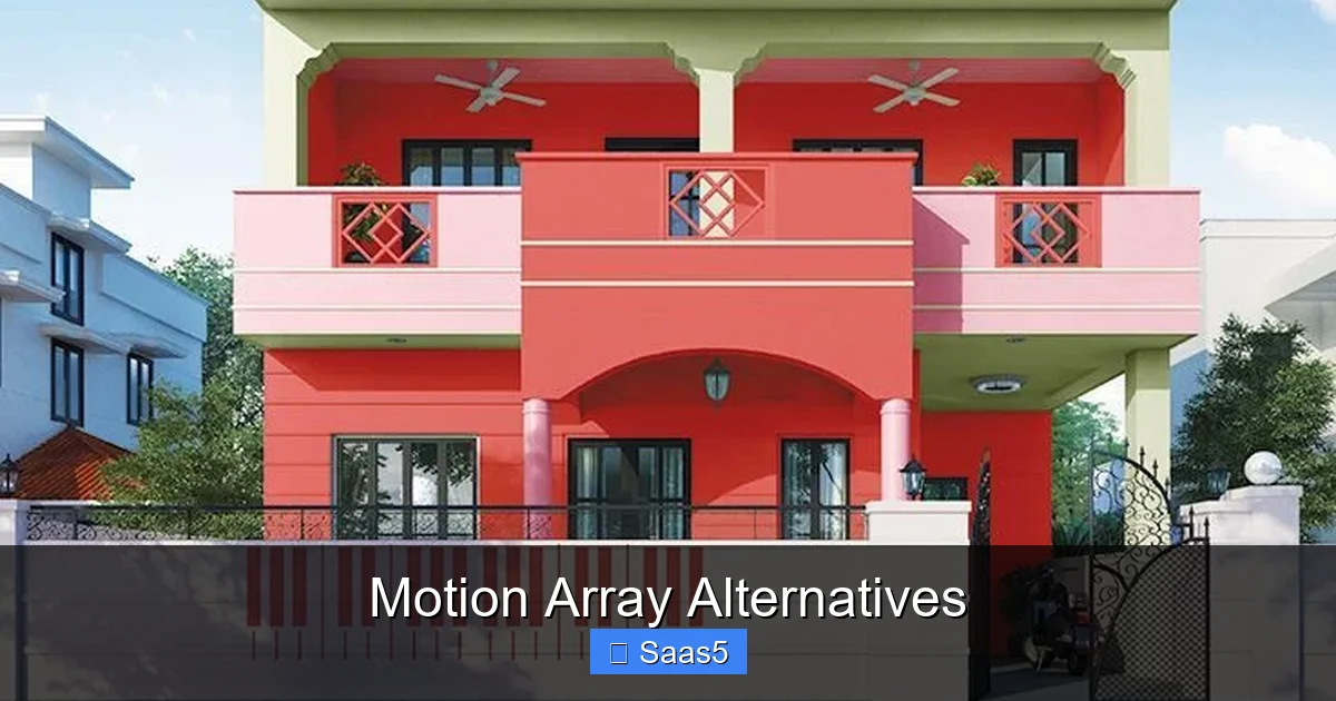 Motion Array Alternatives