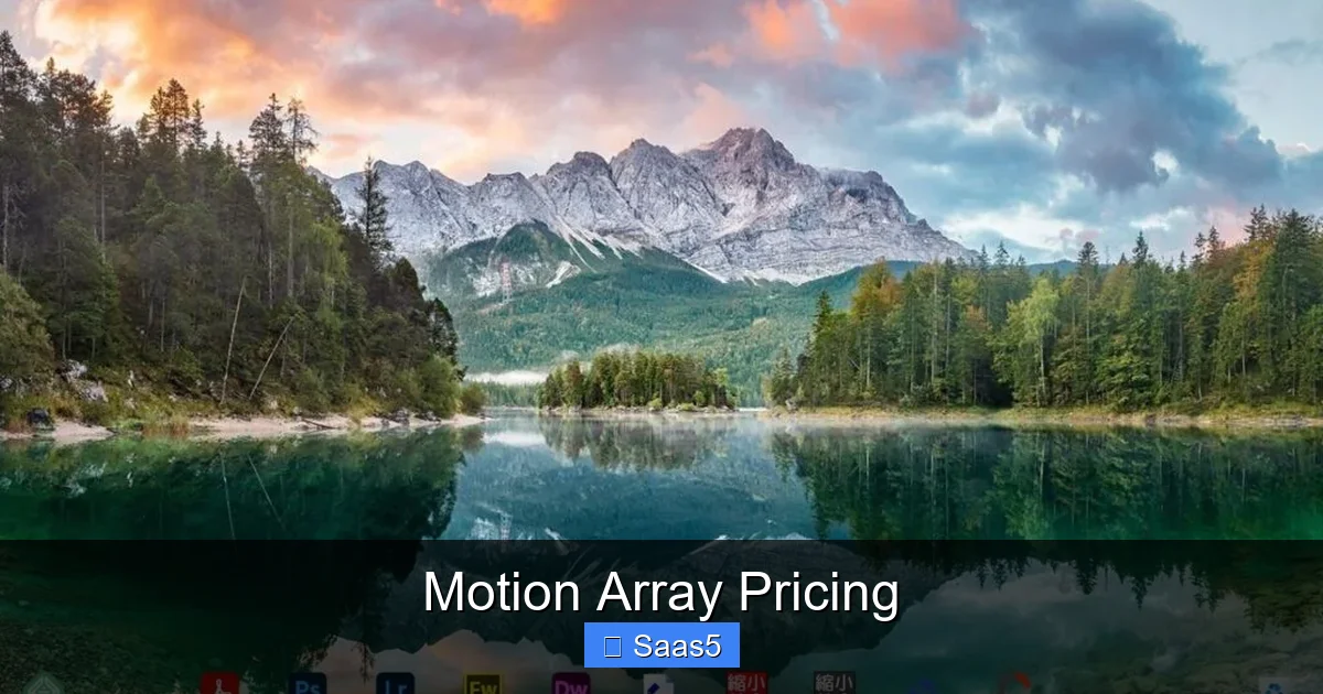 Motion Array Pricing