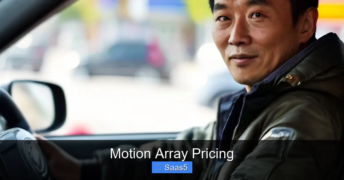 Motion Array Pricing