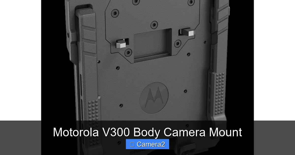 Motorola V300 Body Camera Mount