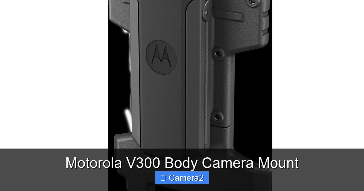 Motorola V300 Body Camera Mount