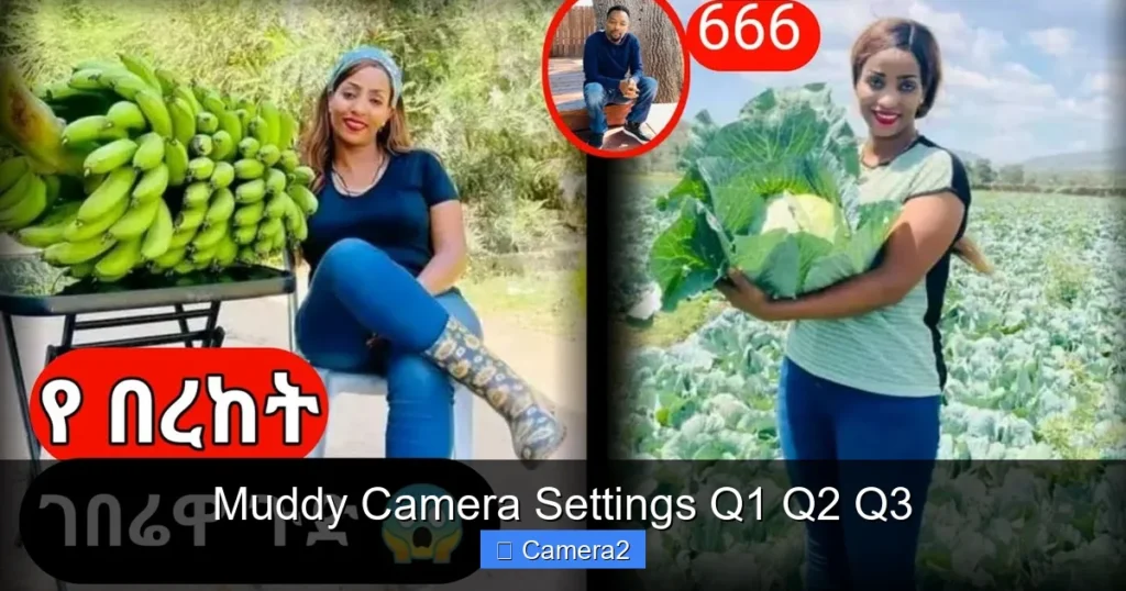 Muddy Camera Settings Q1 Q2 Q3