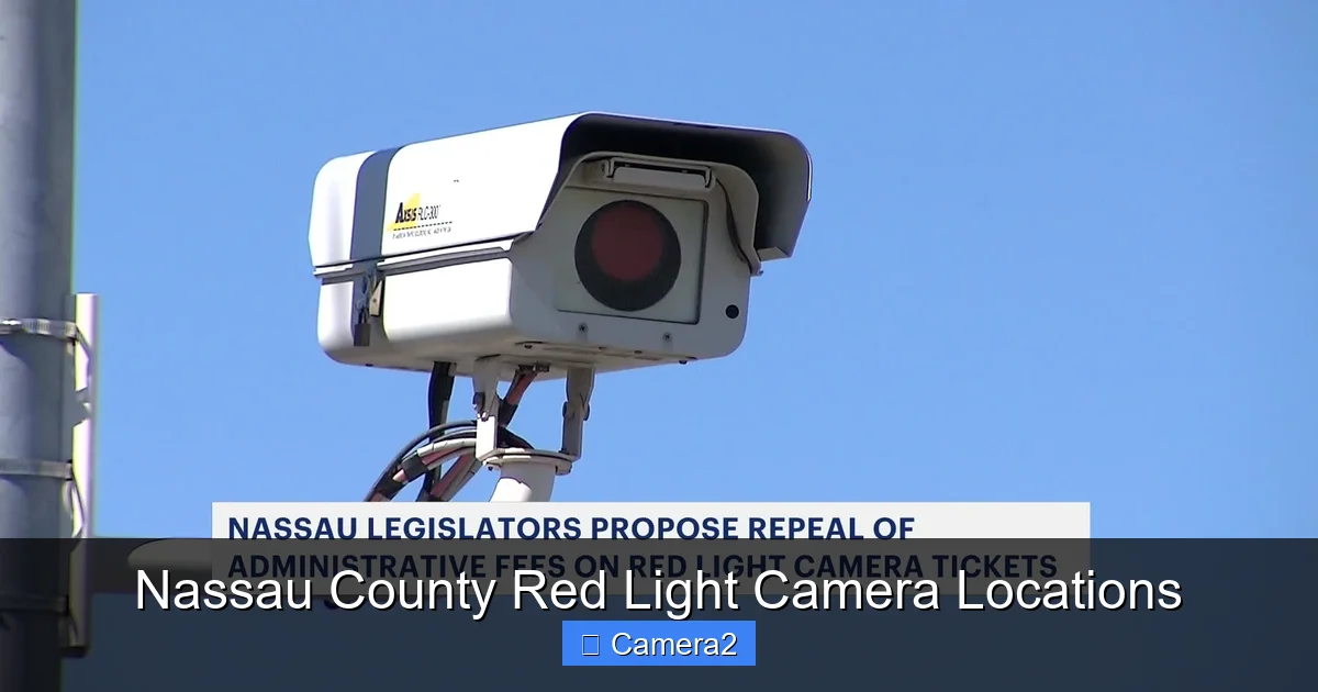 Nassau County Red Light Camera Locations