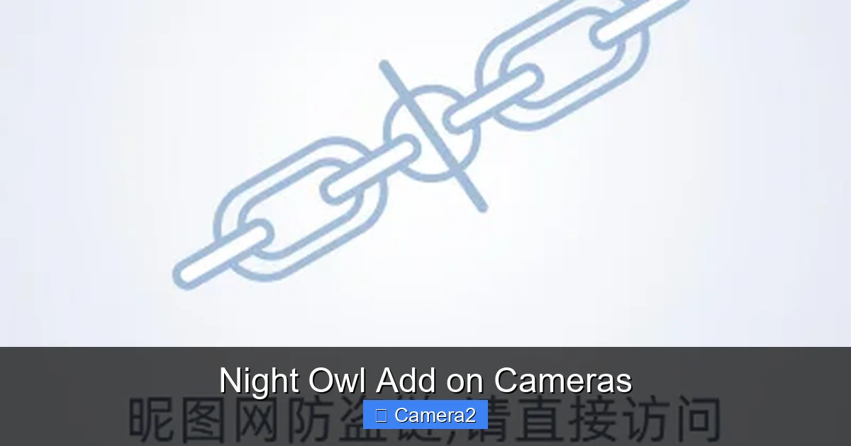 Night Owl Add on Cameras