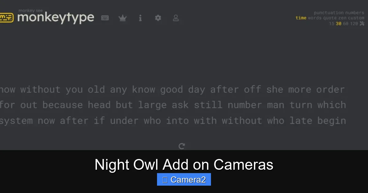 Night Owl Add on Cameras