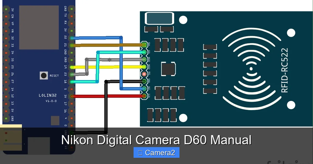 Nikon Digital Camera D60 Manual