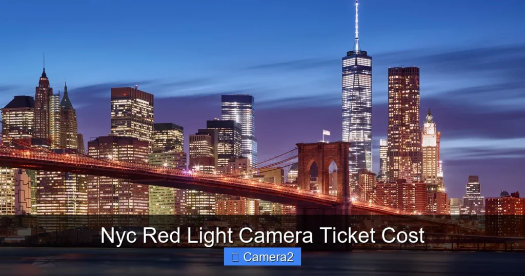 Nyc Red Light Camera Ticket Cost
