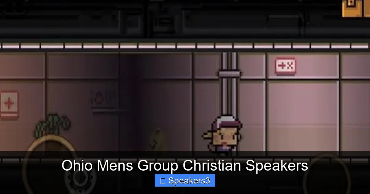 Ohio Mens Group Christian Speakers