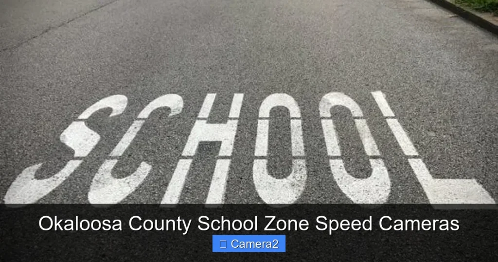 Okaloosa County School Zone Speed Cameras