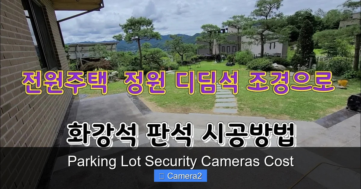 Parking Lot Security Cameras Cost