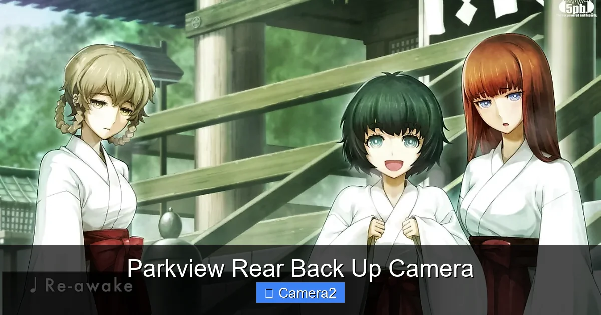 Parkview Rear Back Up Camera