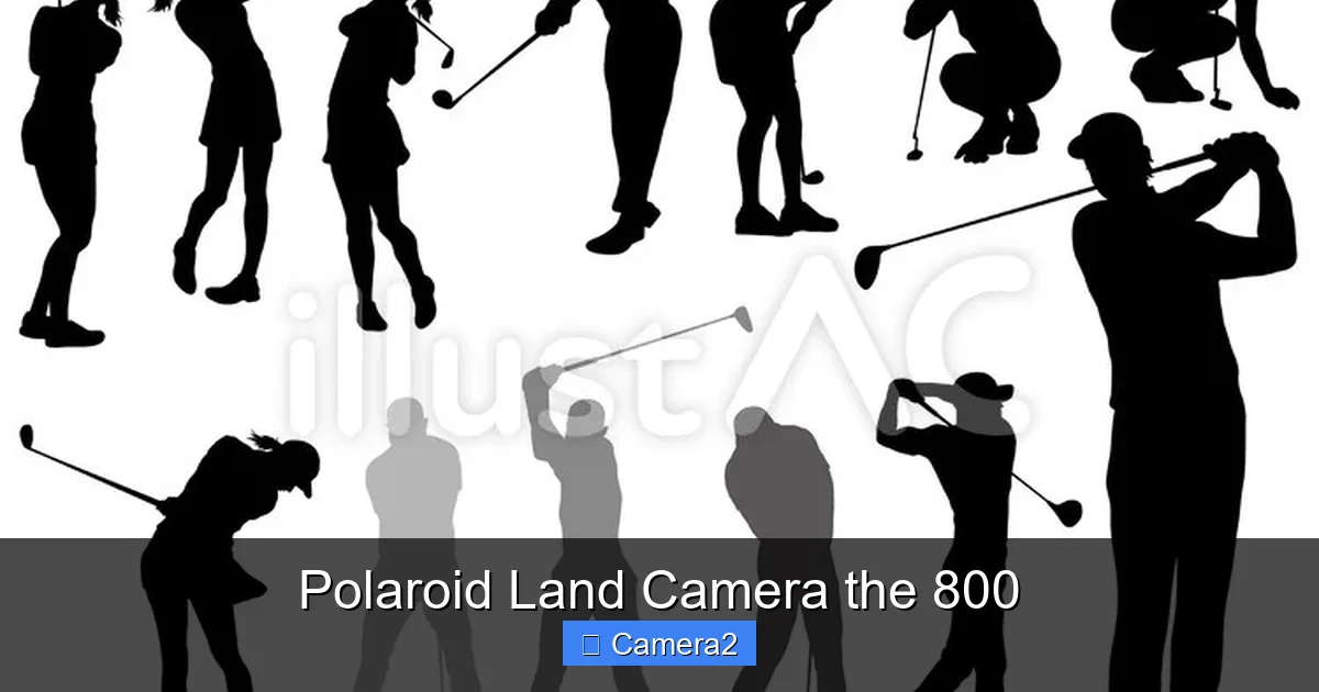 Polaroid Land Camera the 800