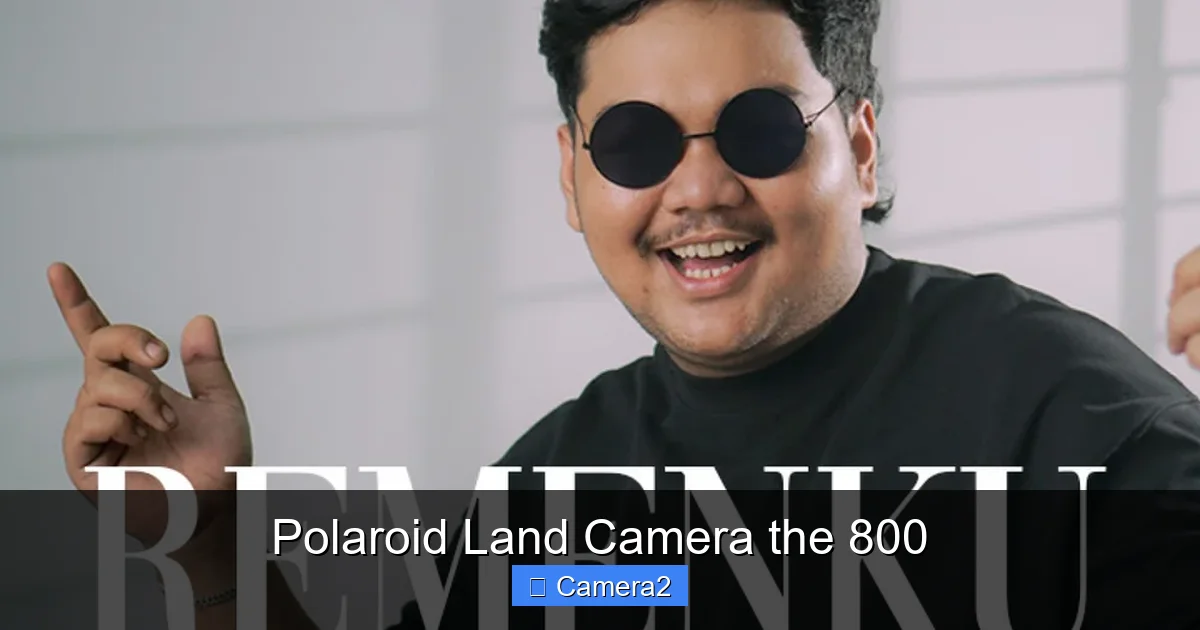Polaroid Land Camera the 800