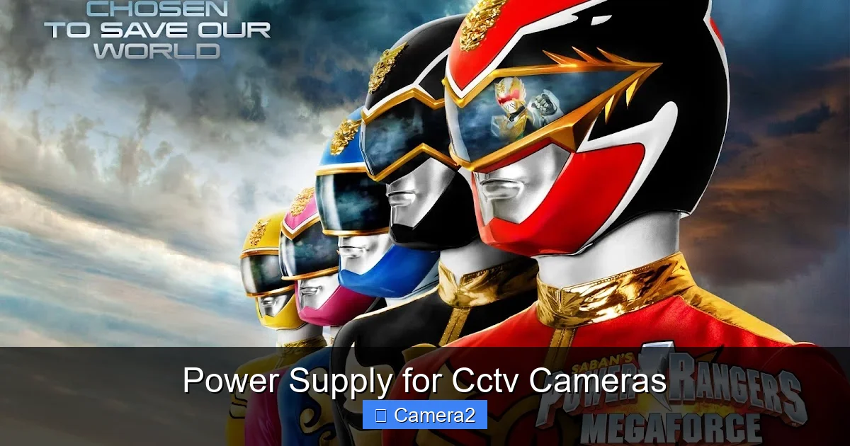 Power Supply for Cctv Cameras