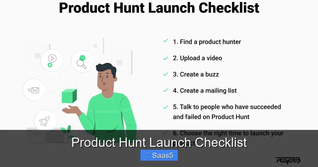 Product Hunt Launch Checklist