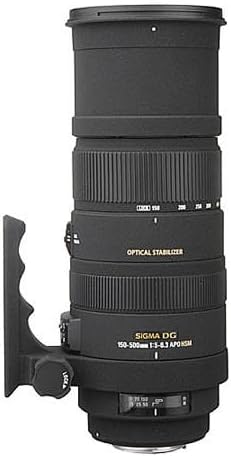 Sigma 150‑500mm f/5‑6.3 AF APO DG OS HSM Telephoto Zoom – Image Stabilization for Nikon DSLR