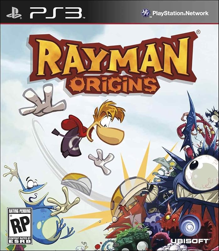 Rayman Origins – Vibrant 2D Platformer with Hand‑Drawn Art, Co‑op Play for Four, and Hundreds of Collectibles