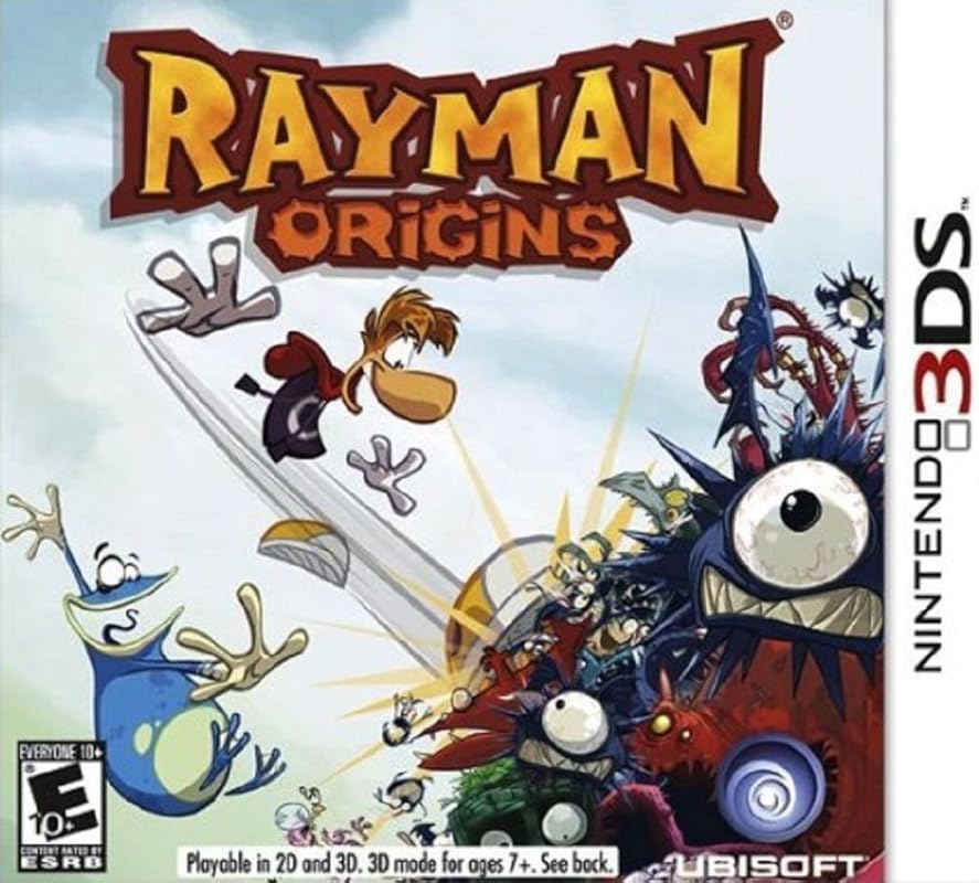Rayman Origins – Colorful 2D Platformer for 3DS