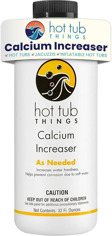 Hot Tub Things Calcium Increaser – 32 oz Liquid Spa Hardness Booster