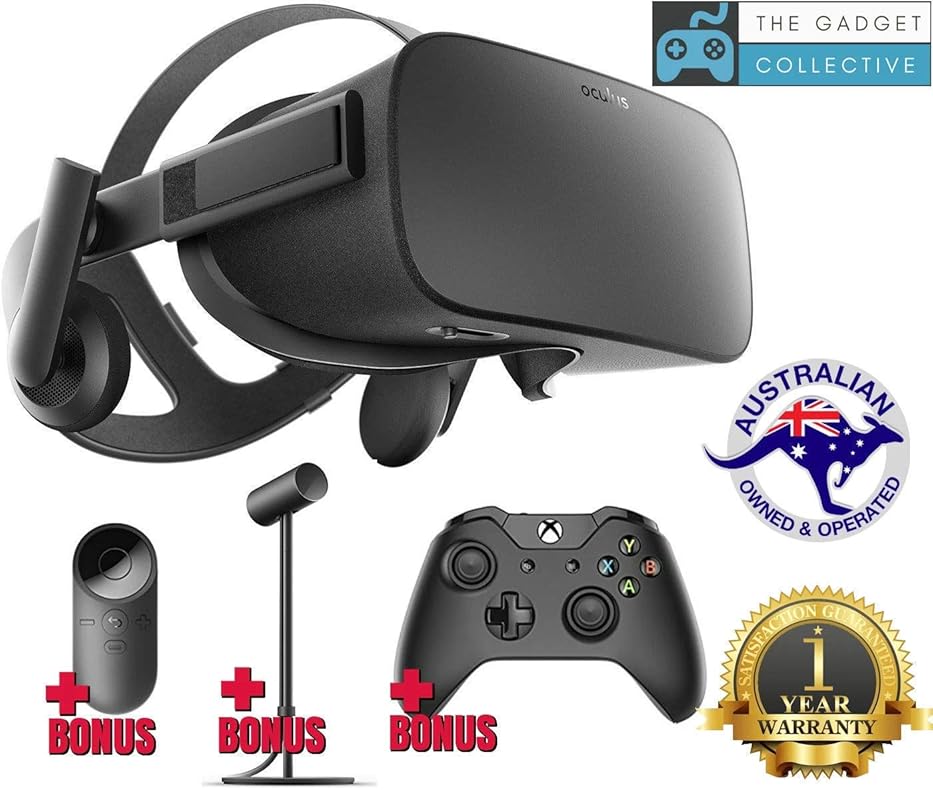 Oculus Rift Virtual Reality Headset, Immersive Gaming System with Prec
