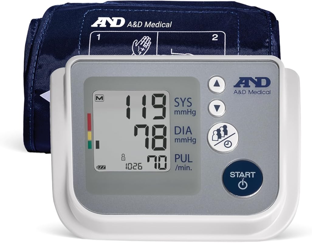 A&D Medical UA‑767F Home Blood Pressure Monitor – Wide‑Range 8.6‑16.5″