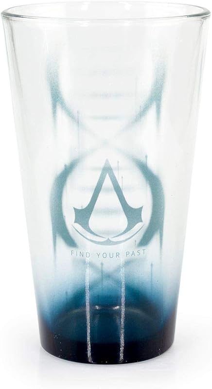 Assassin's Creed “Find Your Past” 16‑oz Pint Glass – Premium Ceramic w