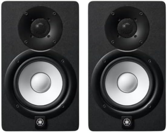 Yamaha HS5 Powered Studio Monitor Pair – Professional 5″ Near‑Field Re