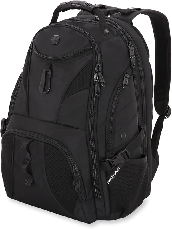 SwissGear 1900 ScanSmart TSA Laptop Backpack, RFID Blocking, Tablet Po
