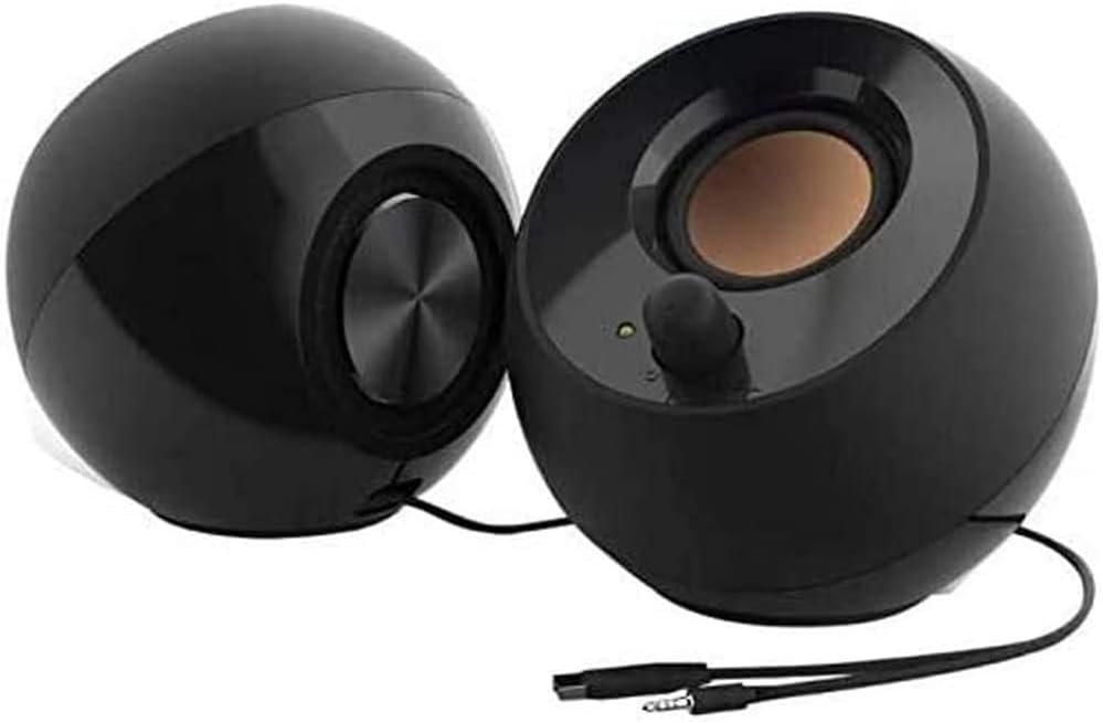 Creative Pebble 2.0 Channel Stereo Computer Speakers – Compact Black D