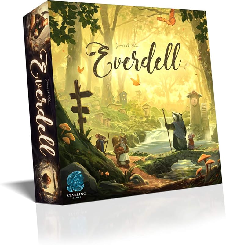 Everdown Old Edition – Award‑Winning Worker Placement Board Game with